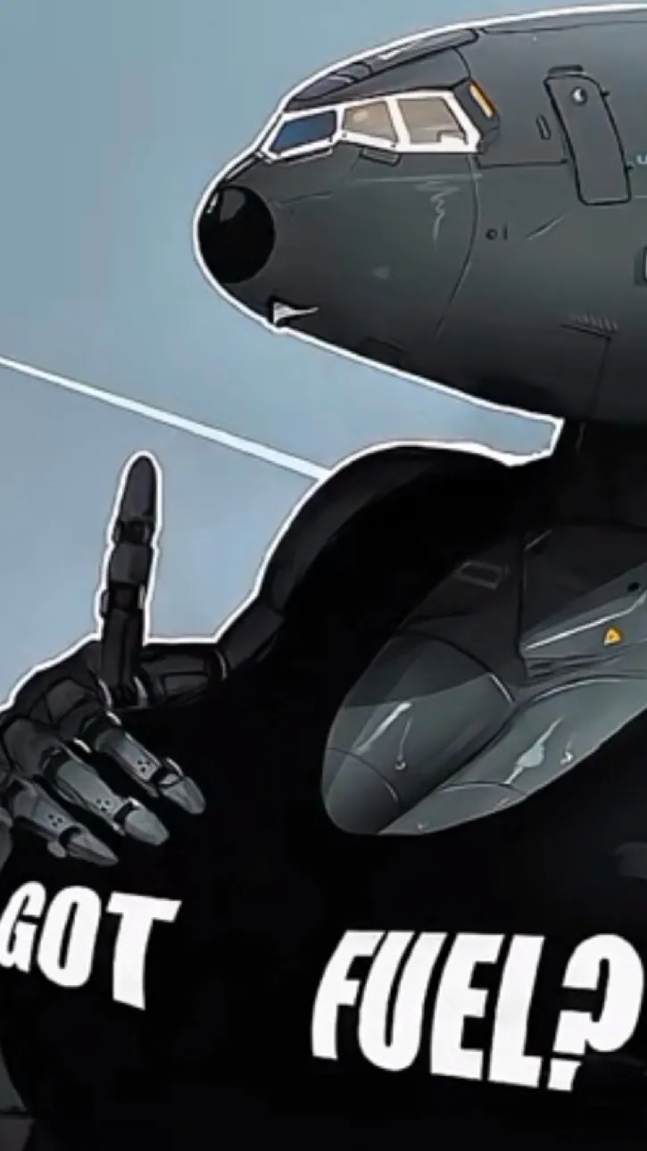 ai character: KC-10 aeromorph  background