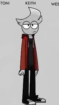 ai character: Keith  background