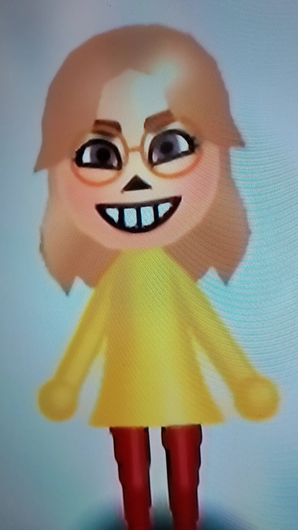 ai character: Mii Chica background