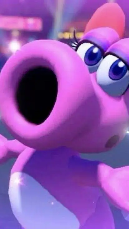 ai character: Birdo background