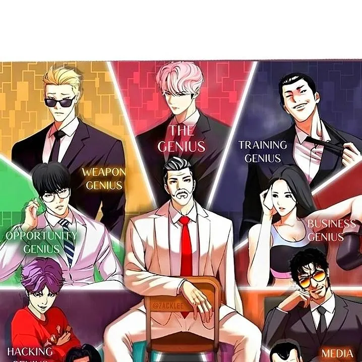 chat with ai character: Lookism genius