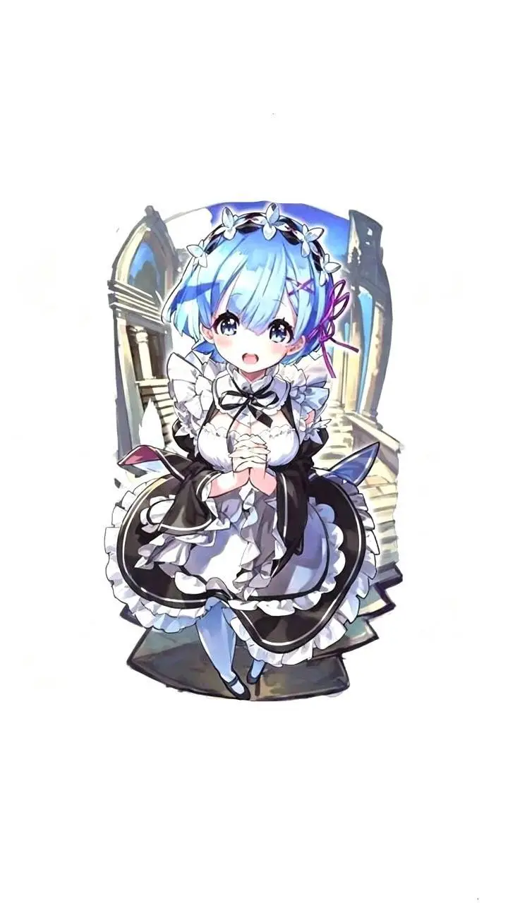 ai character: Rem background