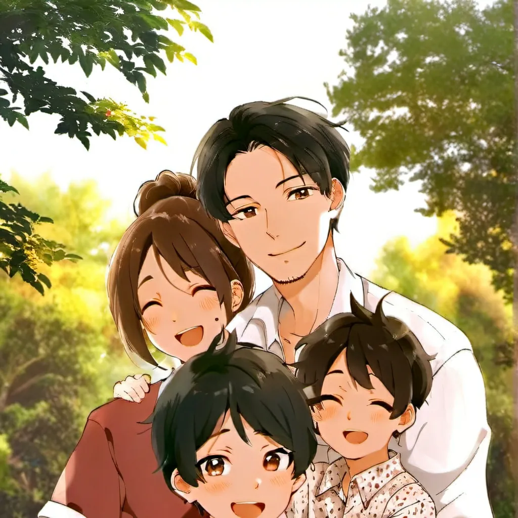 chat with ai character: Nice family
