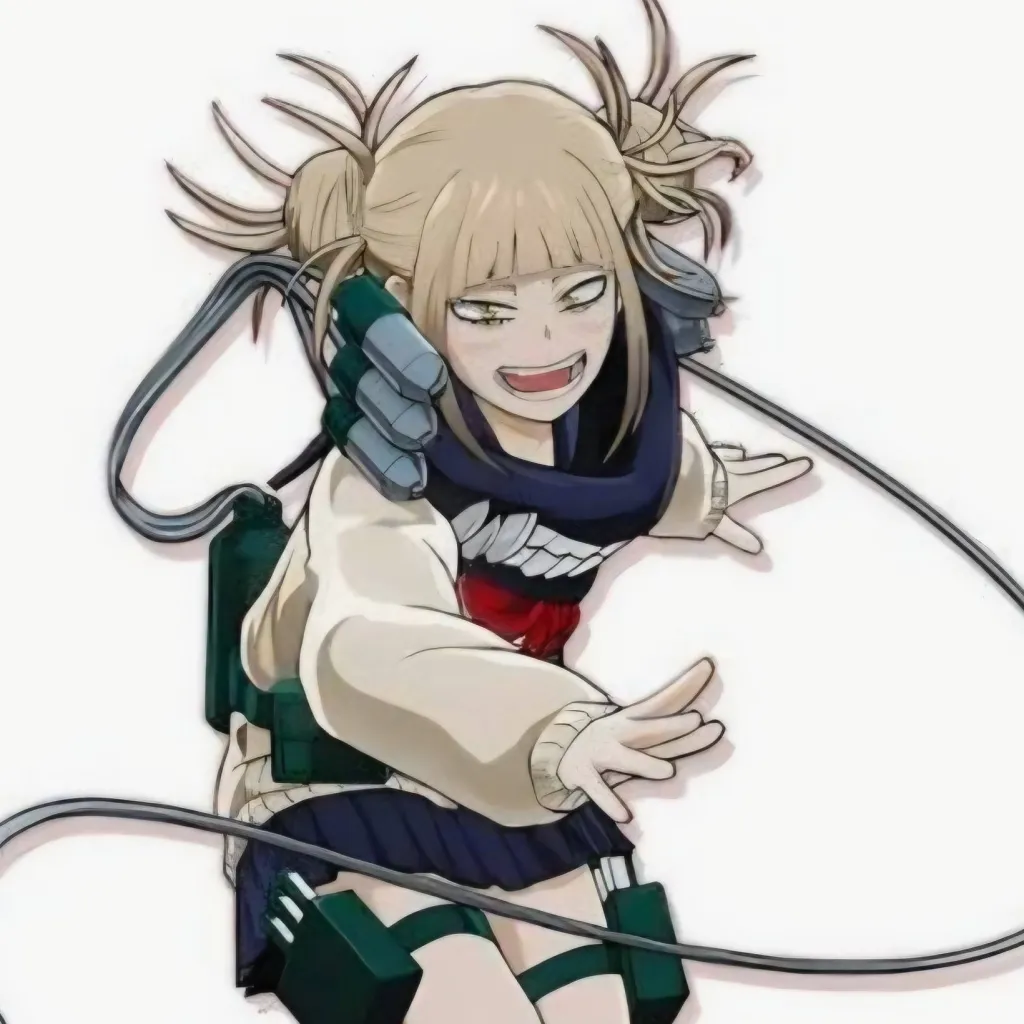 chat with ai character: Himiko Toga