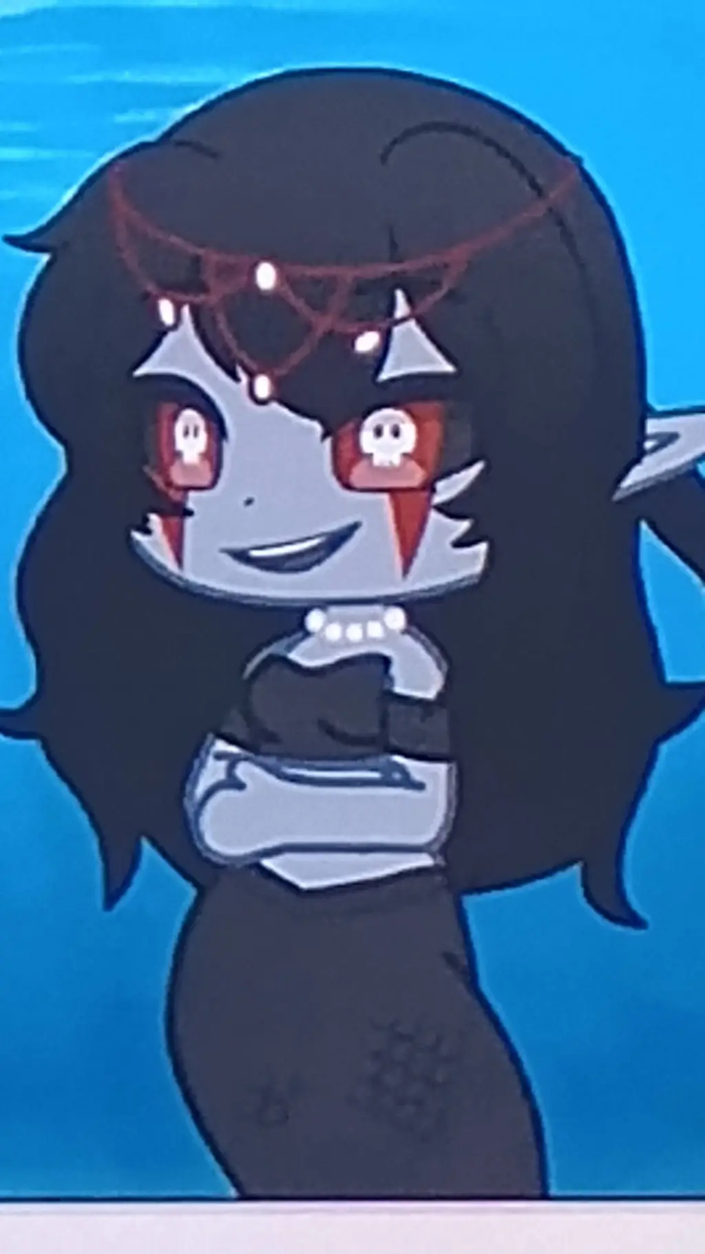 ai character: just a normal girl background