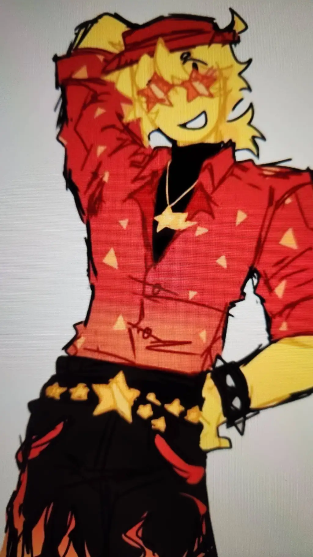 ai character: yandre Elliot  background