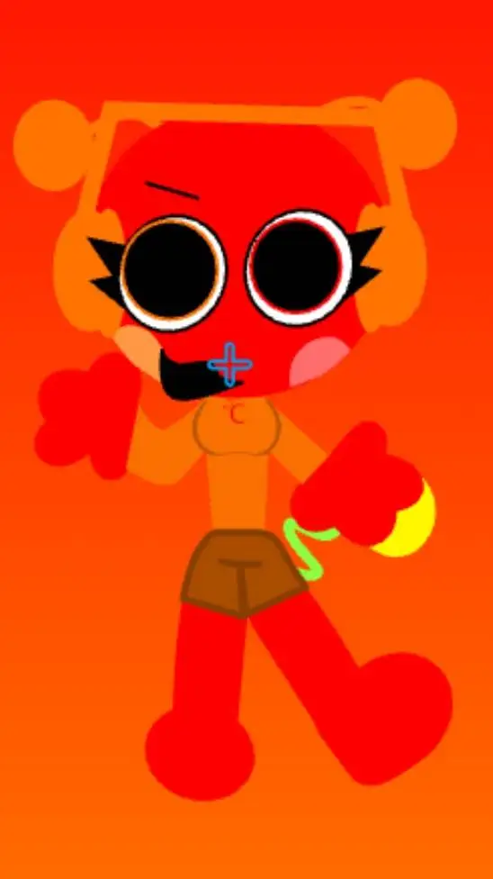 ai character: sticoly background