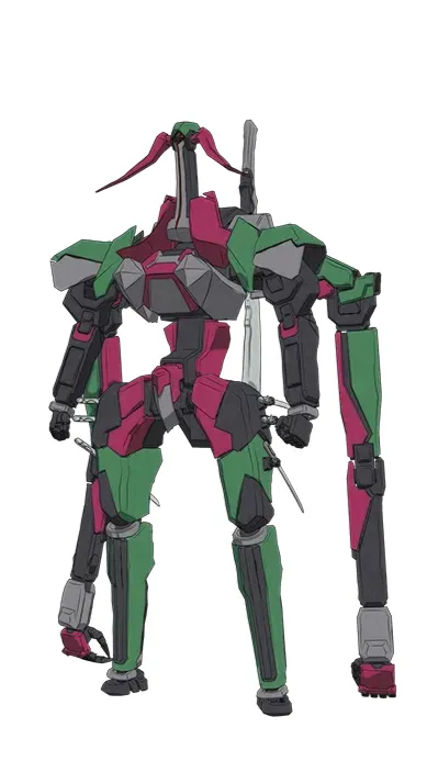ai character: Kudomukudo mechs background