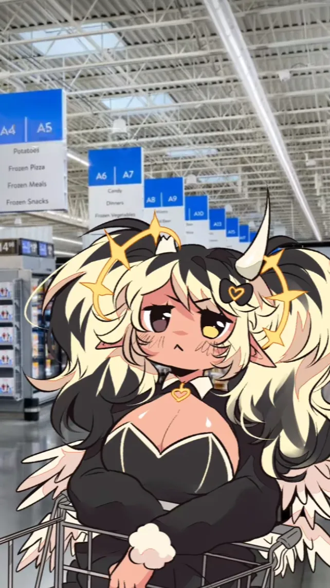 ai character: Melany  background