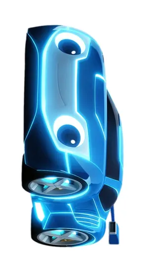 ai character: Watch car ro background