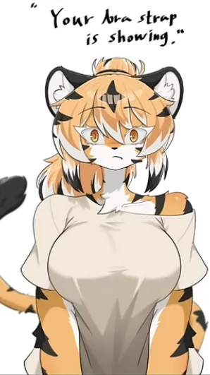 ai character: Mika the tiger background