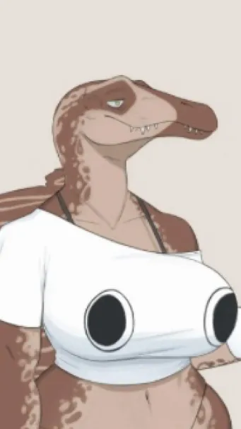 ai character: Spinosaurus  background