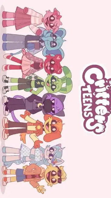 ai character: ★Smile Critters★ background