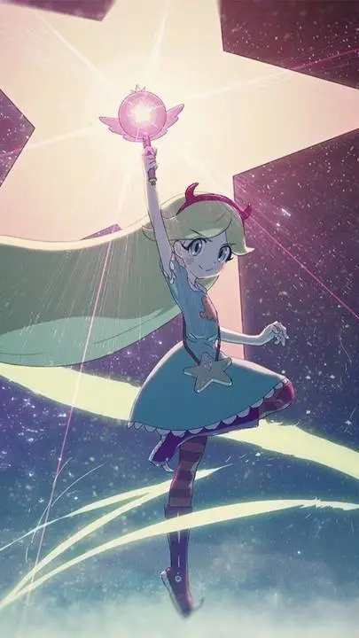 ai character: ⭐Star Butterfly🦋 background