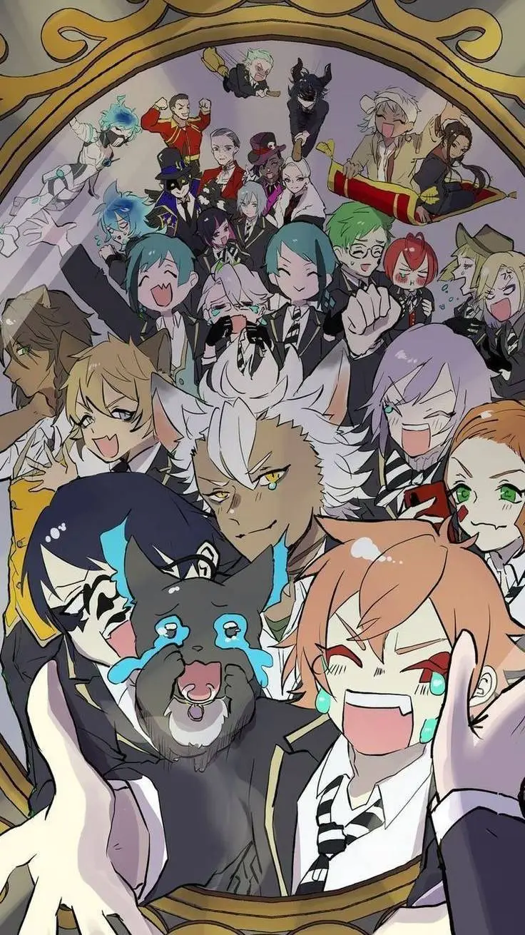ai character: twisted Wonderland background
