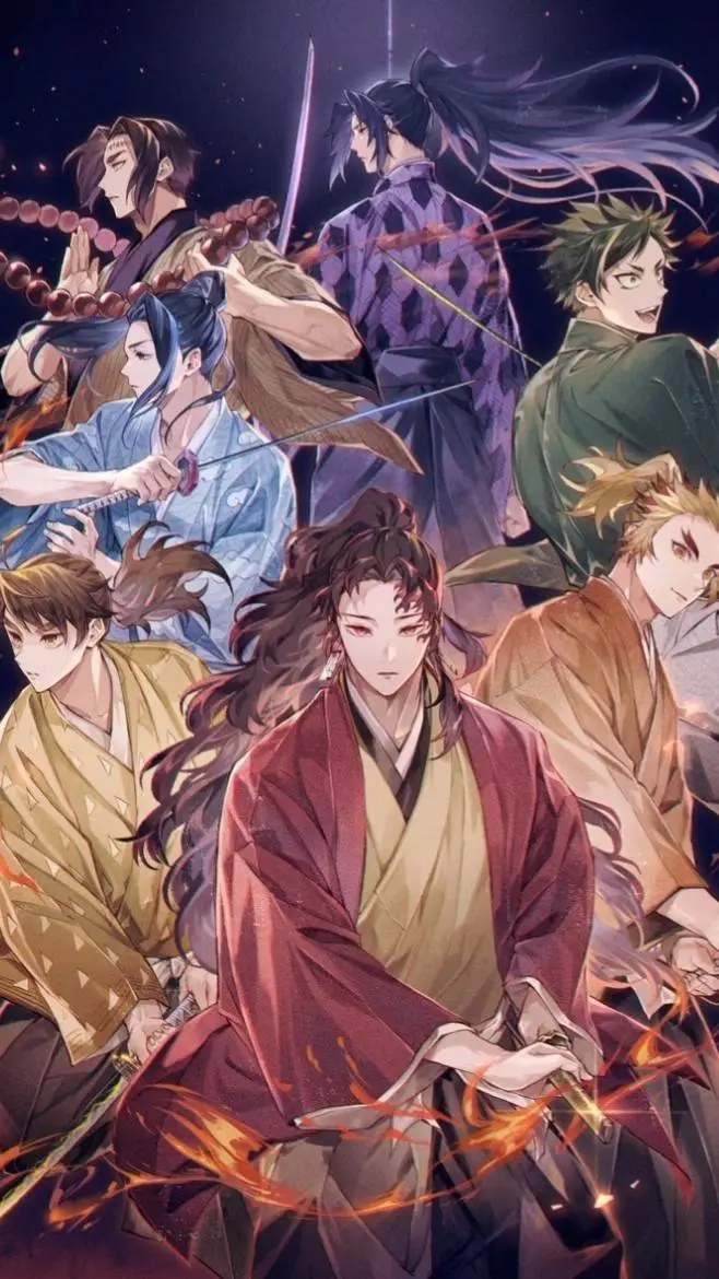 ai character: sengoku hashira background