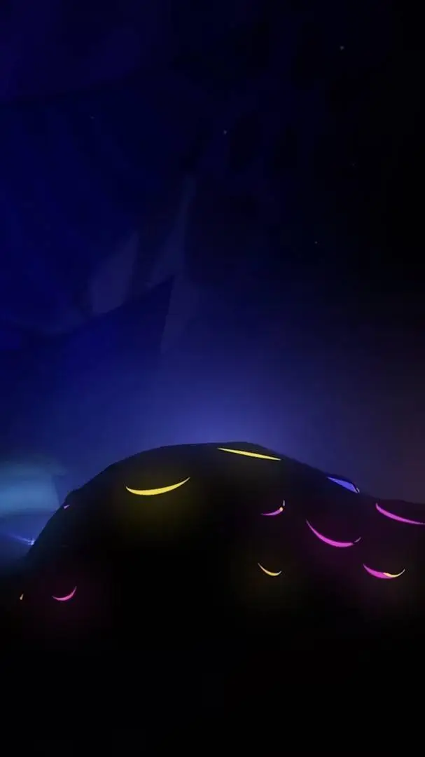 ai character: tadc tent scene background