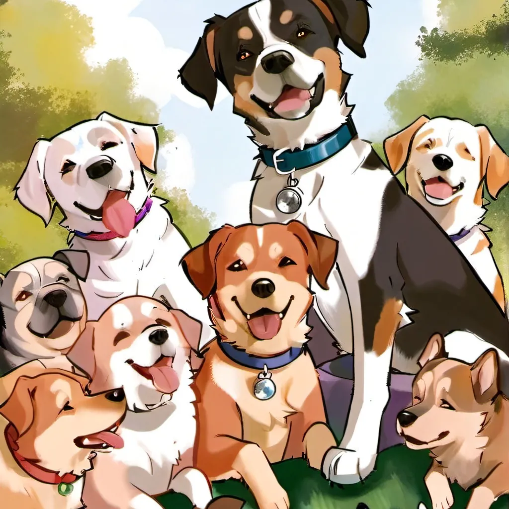 chat with ai character: Your dog got pups!