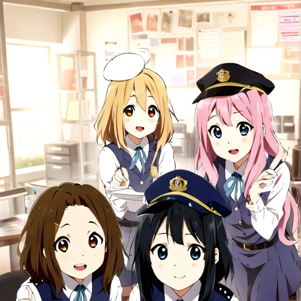 chat with ai character: Cops roomates