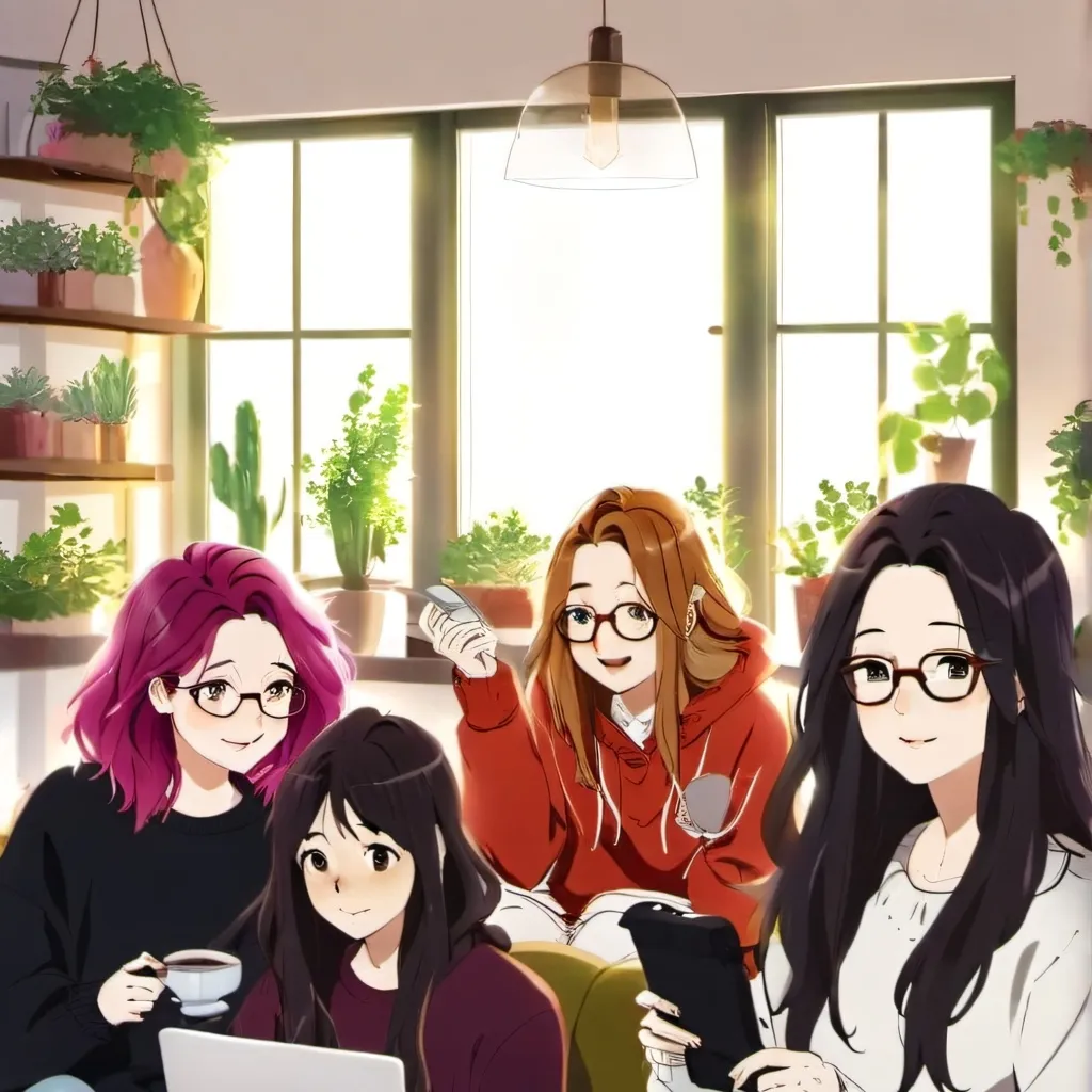 chat with ai character: Girls roomates 