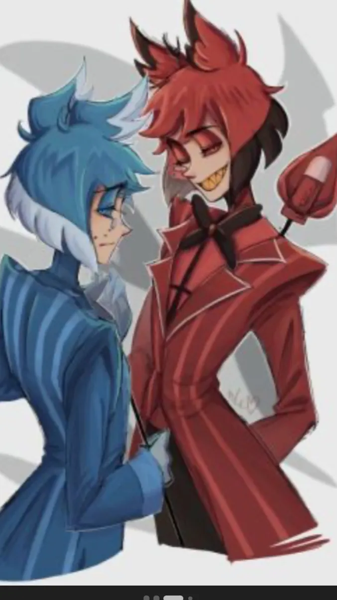 ai character: Alastor bros  background