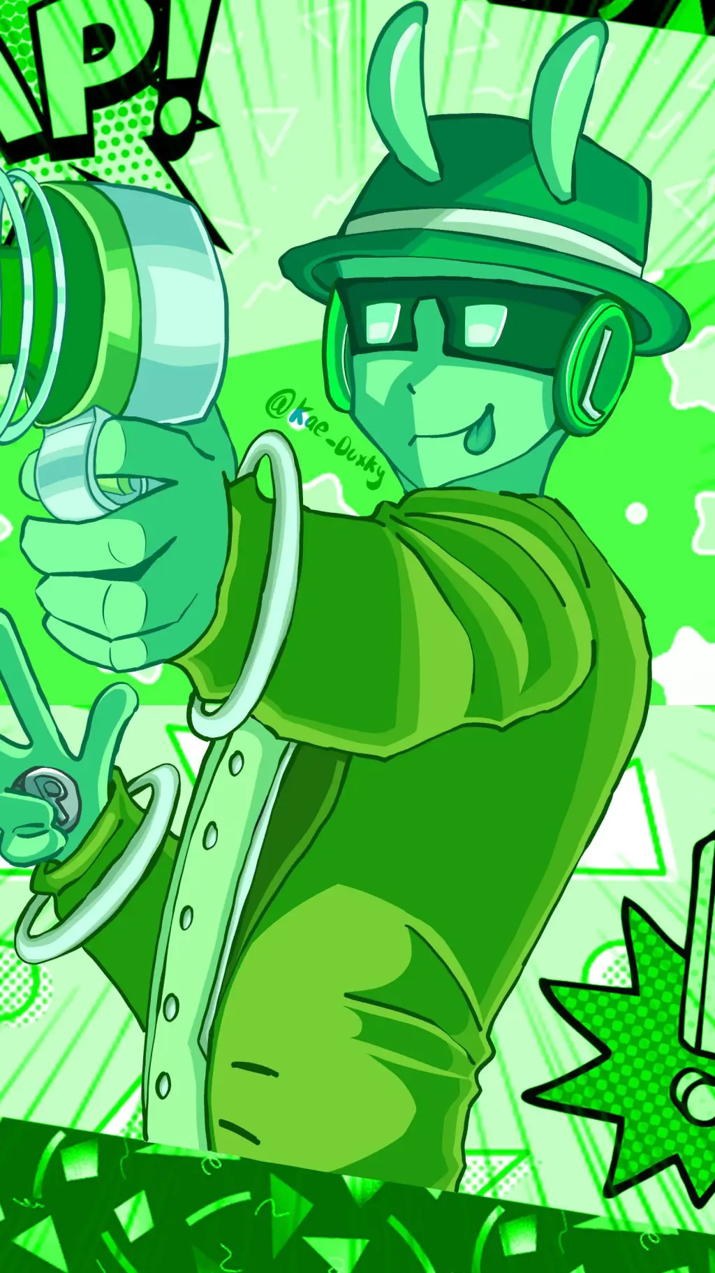 ai character: 🌿👽~chance alien~👽🪴 background