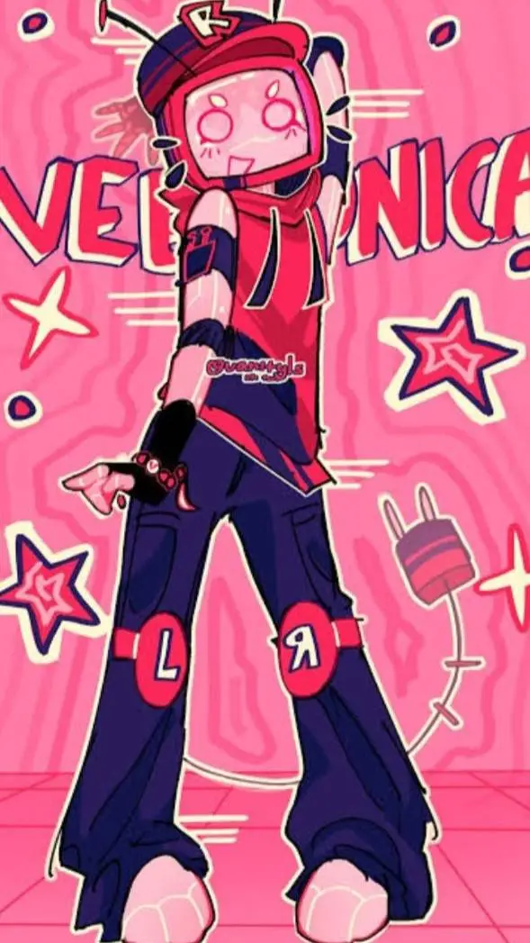 ai character: 🌸🌷~veeronica~🌷🌸 background