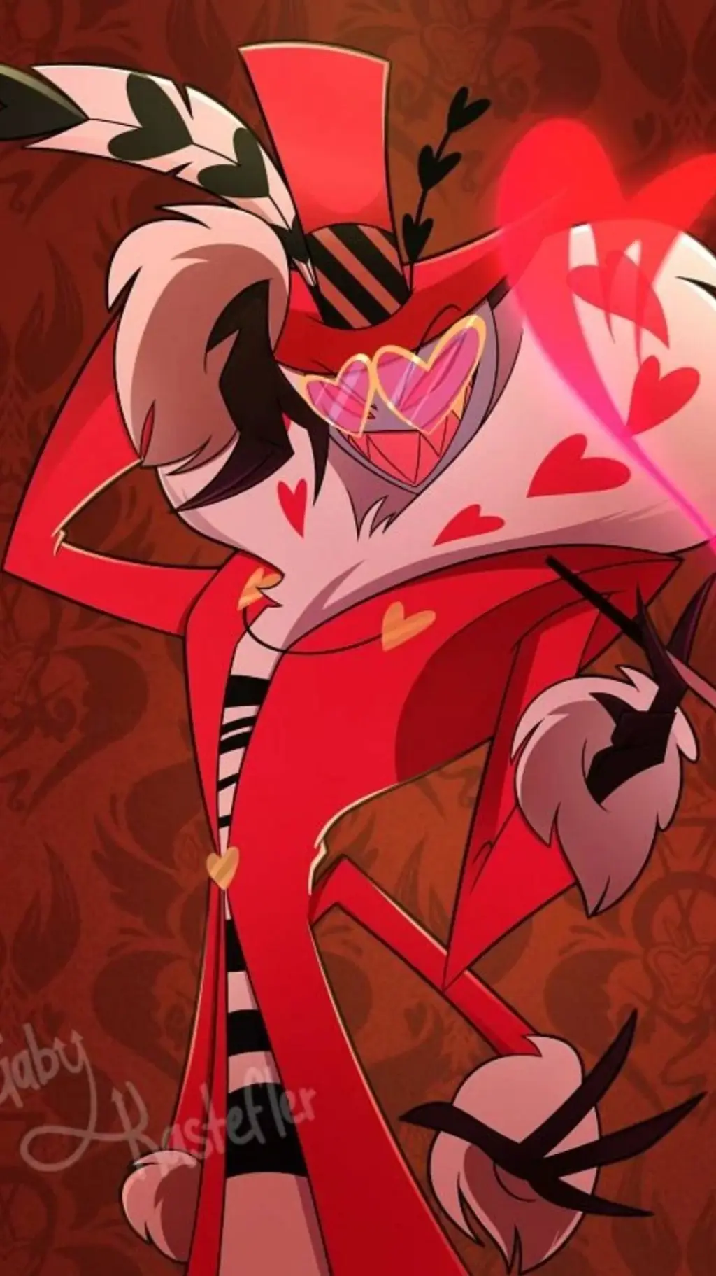 ai character: Valentino background