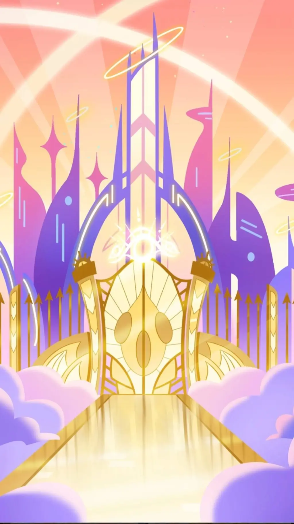 ai character: HH Heaven background