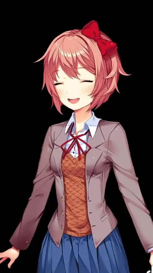 ai character: DDLC ^ ^ background