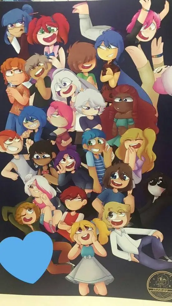 ai character: Grupo de FnafHS  background