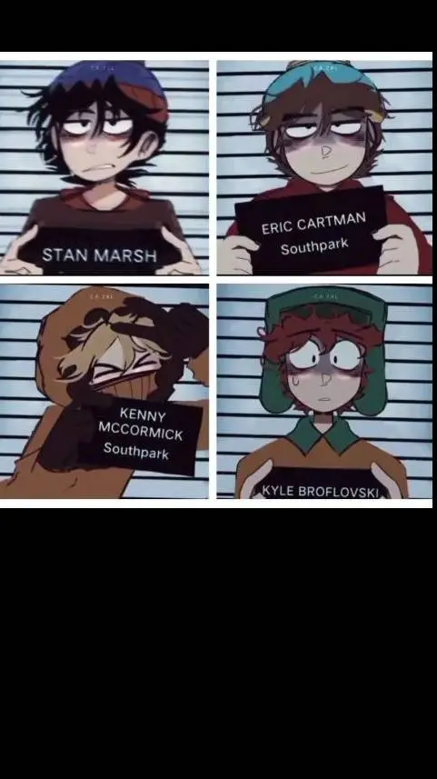ai character: Southpark  background