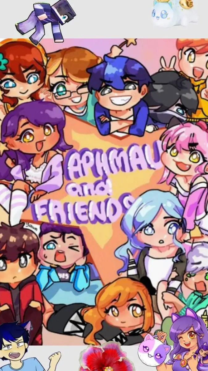 ai character: Aphmau and friends background