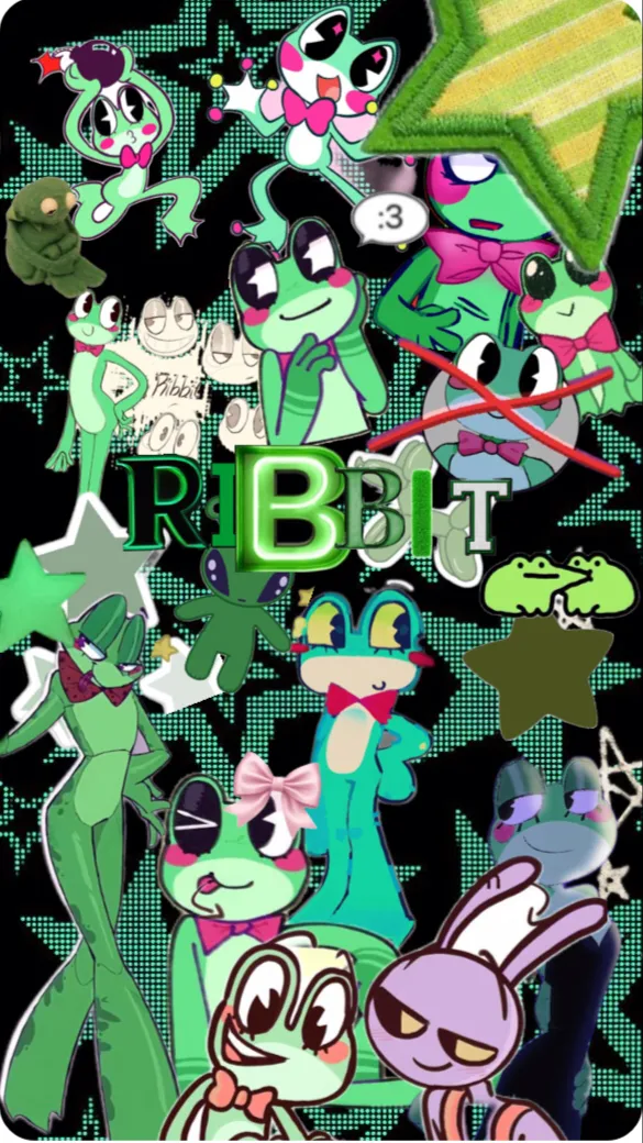 ai character: Ribbet background