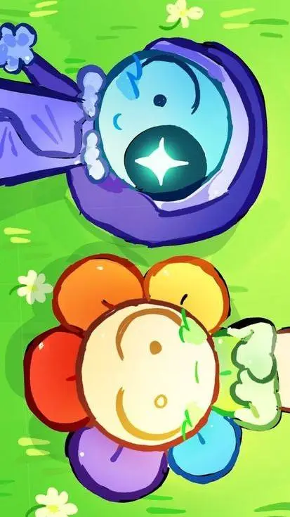 ai character: Dandy x Astro background