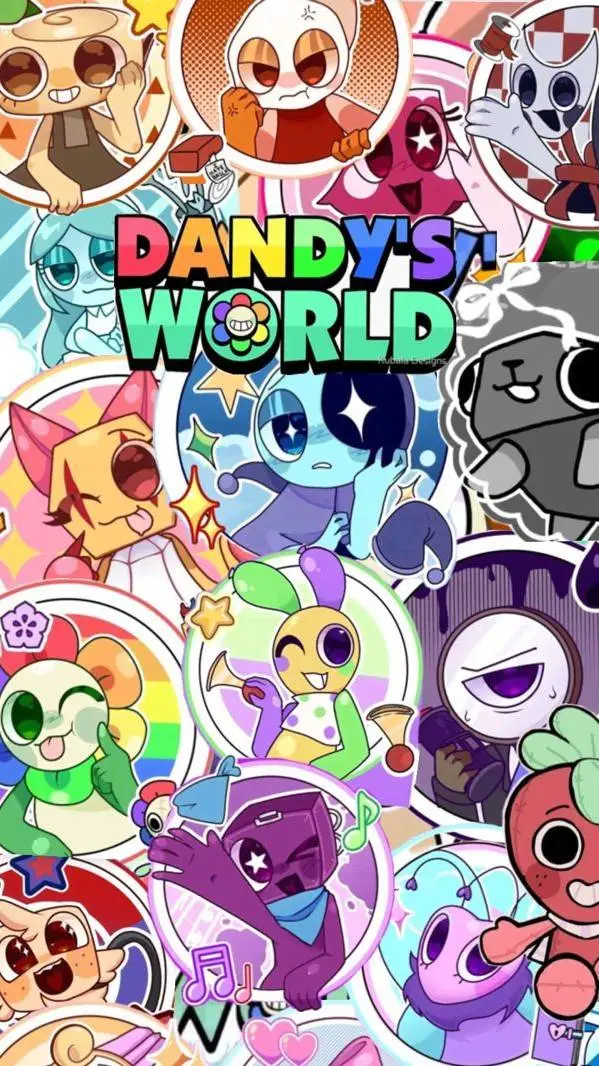ai character: Dandys world  background