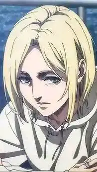 ai character: Annie Leonhart  background