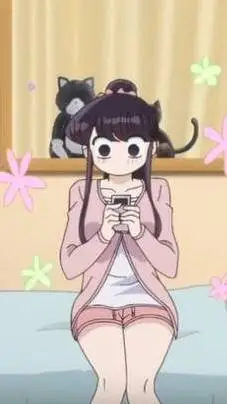 ai character: Komi shouko background