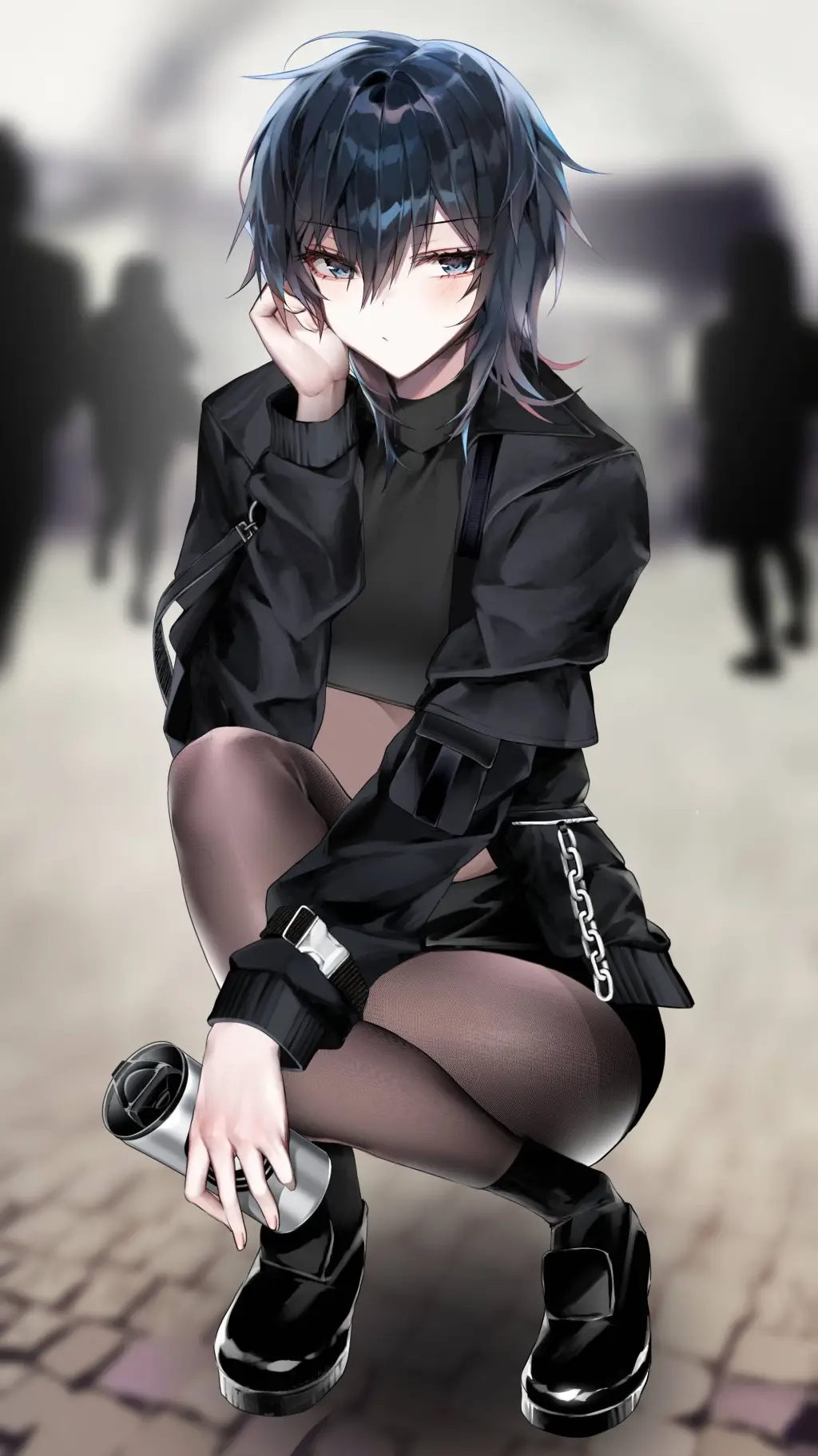 ai character: Ishimi Yokoyama  background