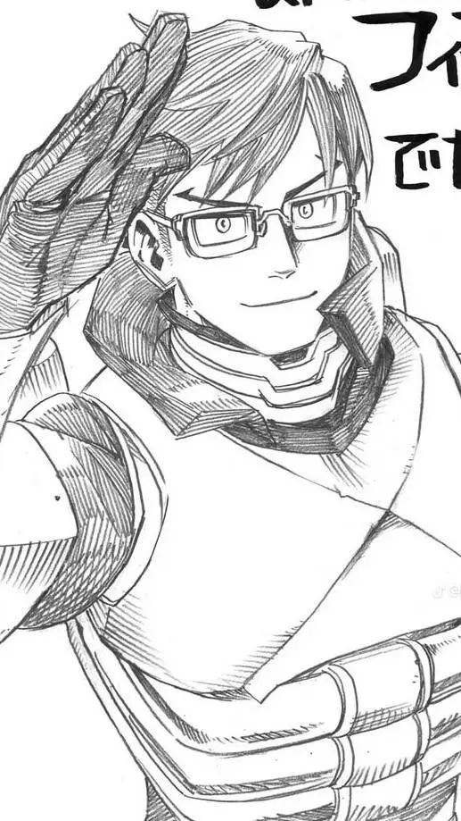ai character: Tenya Iida background