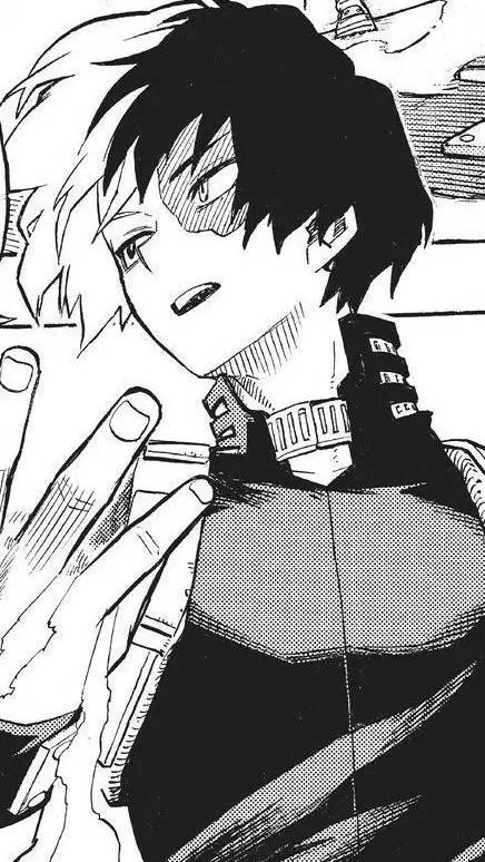 ai character: Shoto Todoroki background