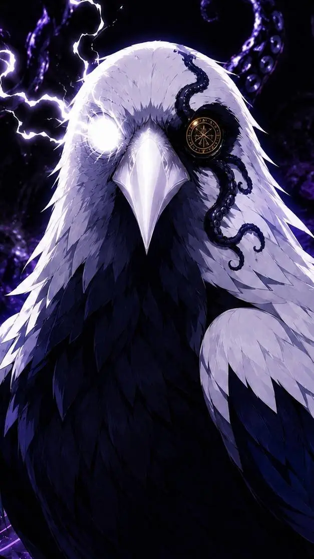 ai character: Niiurøon - O Corvo background