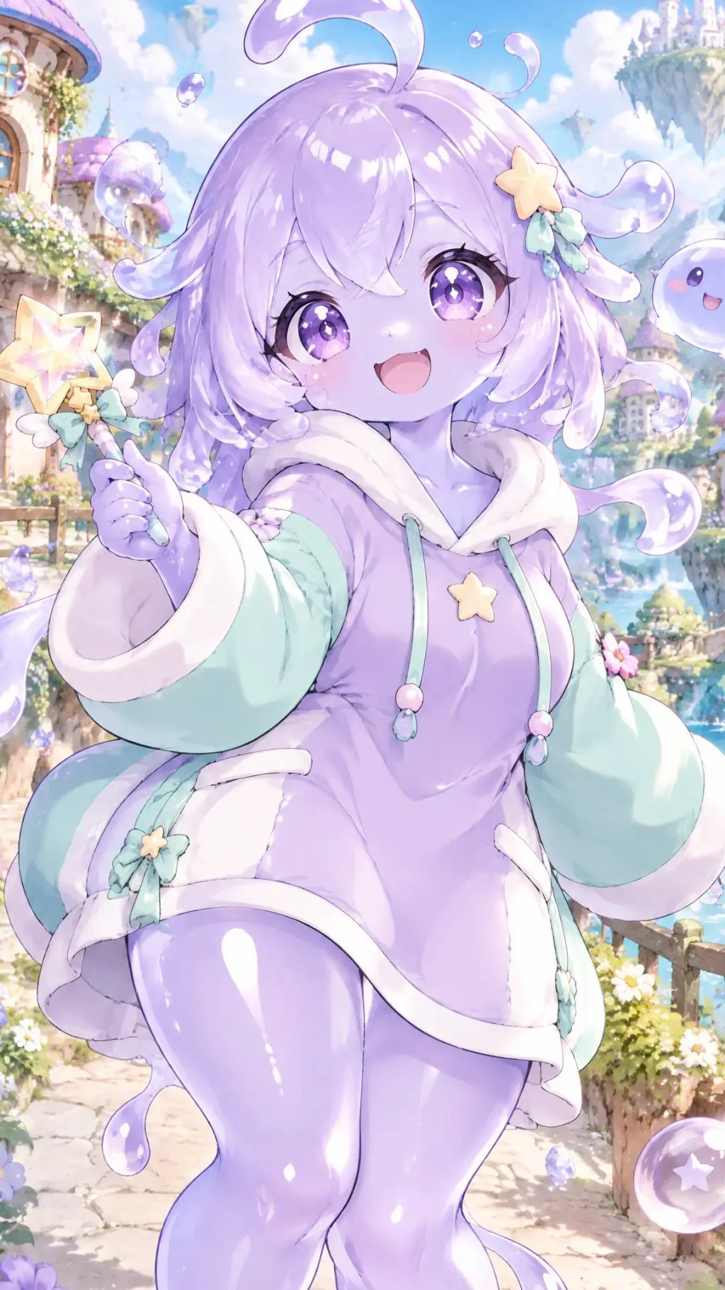 ai character: LURINA background