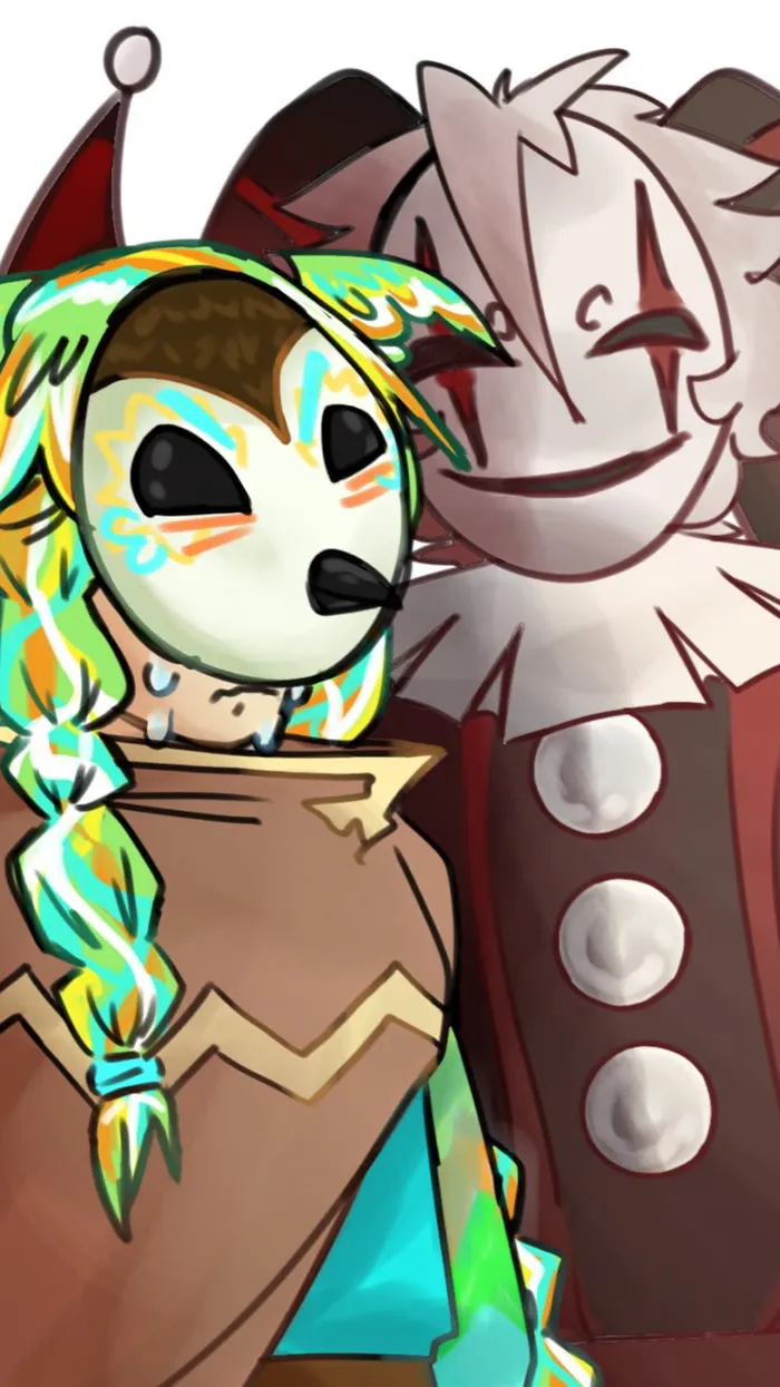 ai character: ClownX2 background
