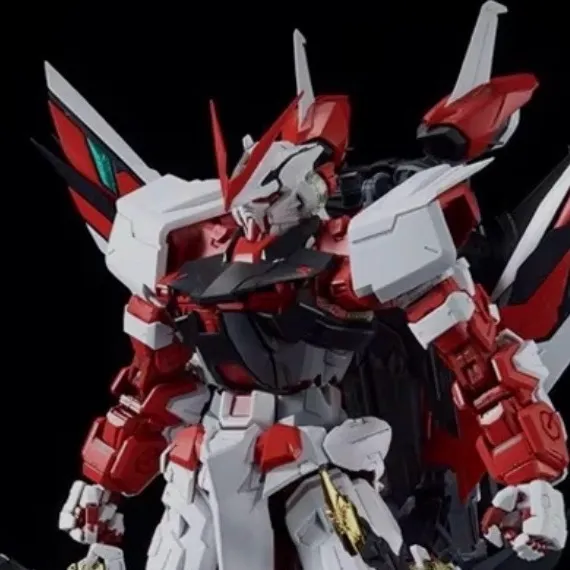 chat with ai character: Red Gundam