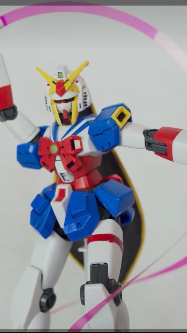 ai character: girl Gundam2 background