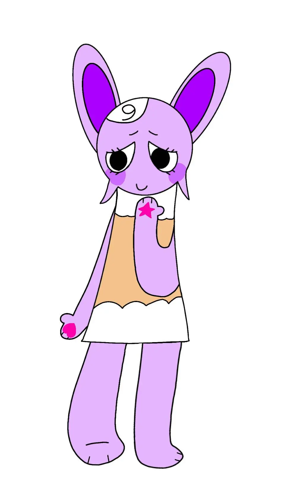 ai character: Purpy background