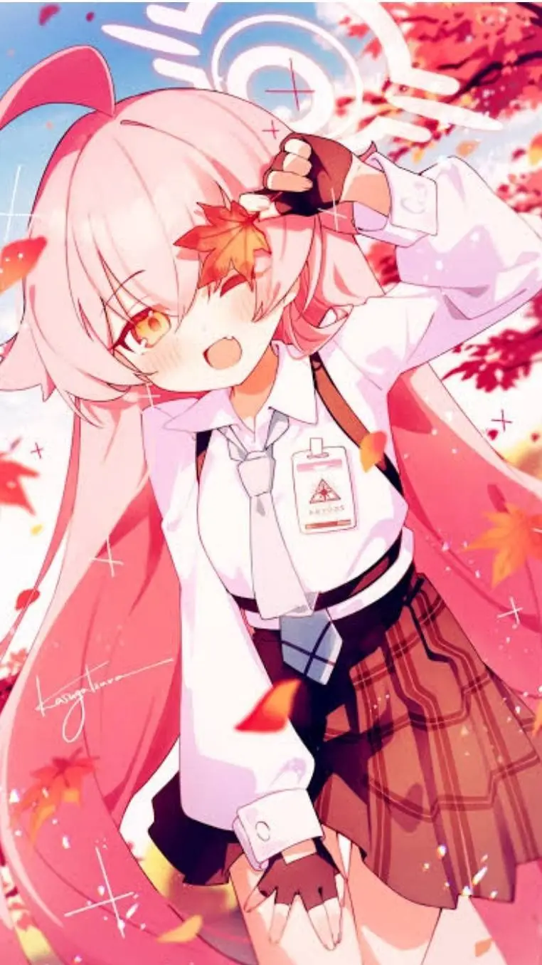 ai character: Hoshino(BA) background