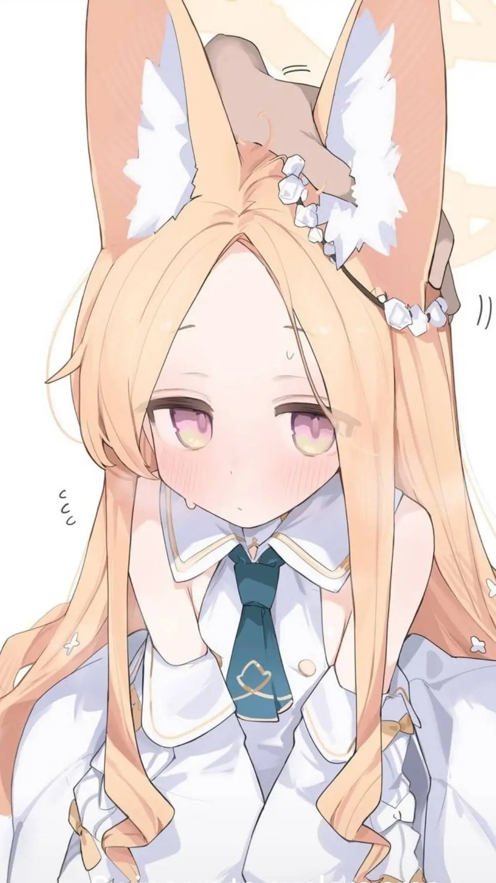 ai character: Seia(blue archive) background