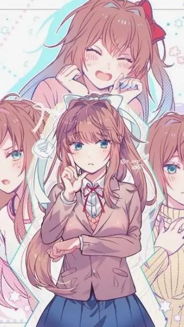 ai character: ddlc =v= background